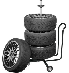 Transporta uzglabāšanas ratiņi riepām, 820-265mm CARPOINT